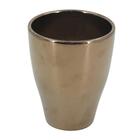 Vaso Cerâmica Sven Ouro 17x14cm Ts