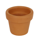 Vaso Cerâmica Terracota Mini