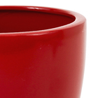 Vaso Comum Cerâmica Cerâmico Vermelho 14,9x15,8cm Burian