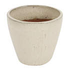 Vaso Ceramica Yara 27x25 Creme TS Brasil