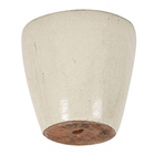 Vaso Ceramica Yara 27x25 Creme TS Brasil