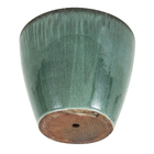 Vaso Ceramica Yara 35x34 Verde Escuro TS Brasil