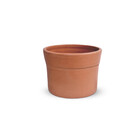 Vaso Ceramico Begonia Laranja 29x25cm Cerâmica Ribeiro