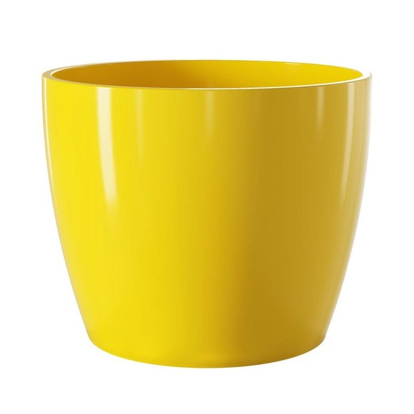 Vaso Cerâmico Cachepô Munique 11 Amarelo - Japi