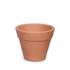 Vaso Ceramico Comum Laranja 14,7x12cm Cerâmica Ribeiro