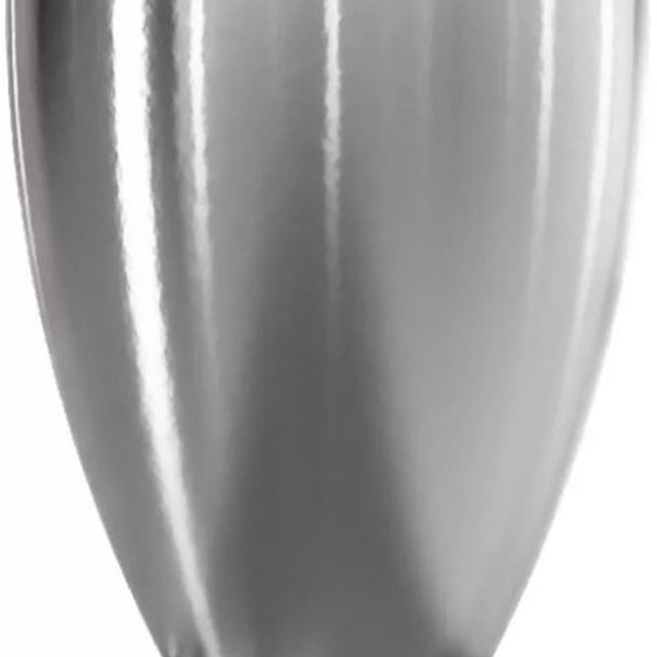 Vaso Cerâmico Frankfurt Cachepô Prata 10 - Japi