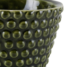 Vaso Cerâmico Poa  Verde 7x10cm  Cêramica Novo Tempo