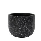 Vaso Cerâmico Singapura 12 Japi Preto