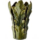 Vaso Cherrie Em Cerâmica Verde Home & Co Único 33x21cm