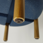 Vaso Cilíndrico Decore Polietileno 36x33x33cm Japi Jeans