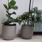 Vaso Cilíndrico Rustico 33 Japi Cimento