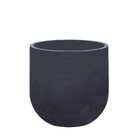 Vaso Cilíndrico Rustico 33 Japi Grafite