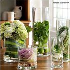 Vaso Cilindro Em Vidro Clear 20x60cm