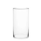 Vaso Cilindro Em Vidro Clear 20x60cm