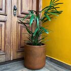 Vaso Cilindro Para Plantas De Polietileno 40cm Redondo - Marr