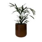 Vaso Cilindro Para Plantas De Polietileno 40cm Redondo - Marr