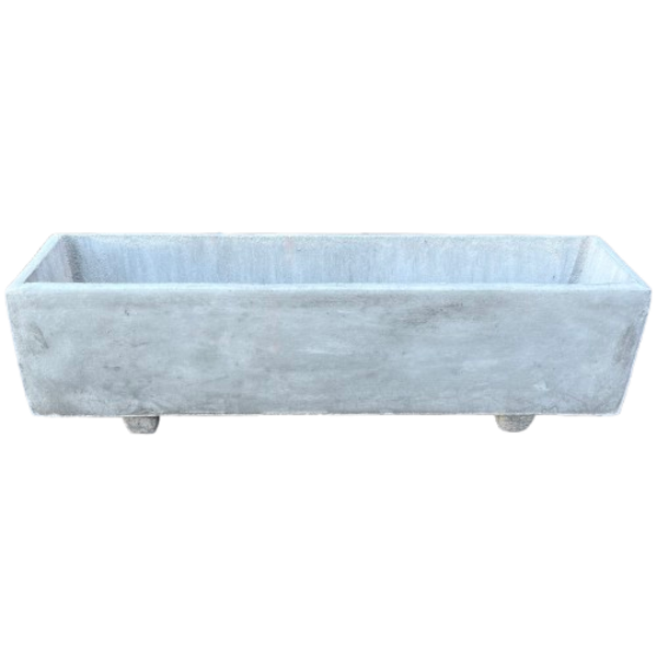 Vaso Cimentício Jardineira Para Plantas 60x20x22 P - Ecohaus