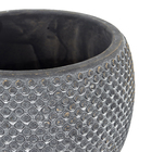 Vaso Cimento Fay Ouro Azul 12x16cm Ts