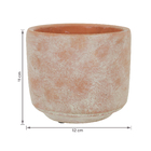 Vaso Cimento Saar Terra 11x12cm Ts