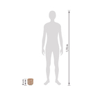 Vaso Cimento Saar Terra 8x8cm Ts