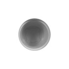 Vaso Cinza Redondo Floratta 19x19x16cm Rischioto