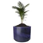 Vaso Classic Cilíndrico Baixo 32 (35l)azul Cobalto Nutriplan