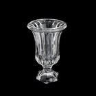 Vaso Com Pe De Vidro Kansas 15x24cm Lyor 4289