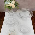 Vaso Com Pé De Vidro Kansas Renaissance 24cm - Lyor