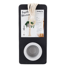 Vaso com Suporte Hanger Macramê Knots Crú 60x10cm Design Up