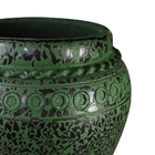 Vaso Comum Cerâmica Egito Verde 45x35cm Bella Art