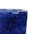 Vaso Comum de Cerâmica Bag Azul 34x38x34cm Bella Art Vetrificados