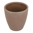 Vaso Comum de Plástico com Prato Samba Castalho 28x28cm Naterial