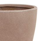 Vaso Comum de Plástico com Prato Samba Castalho 28x28cm Naterial