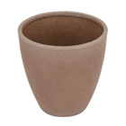 Vaso Comum de Plástico com Prato Samba Castalho 35x35cm Naterial