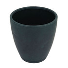 Vaso Comum de Plástico com Prato Samba Verde 35x35cm Naterial
