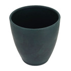 Vaso Comum de Plástico com Prato Samba Verde 44x44cm Naterial