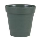 Vaso Comum de Plástico Veneza Verde Militar 15x15x15cm West Garden