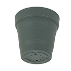 Vaso Comum de Plástico Veneza Verde Militar 15x15x15cm West Garden