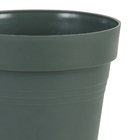 Vaso Comum de Plástico Veneza Verde Militar 15x15x15cm West Garden