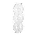 Vaso Comum de Vidro Incolor Médio 25x9x9cm Mart