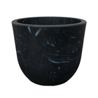 Vaso Comum dePlástico Concept Nero 26,3x33x33cm Japi