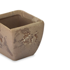 Vaso Comum Pequeno Cermica 68x77cm Areia Floral Atlanta