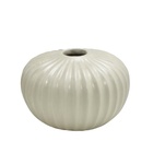 Vaso Comum Pequeno Cerâmica Off White Espressione