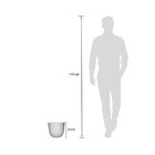 Vaso Concept Redondo N1 Japi Carrara