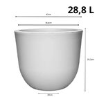 Vaso Concept Redondo N3 Japi Carrara