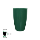 Vaso Cone45 Liso Decorativo Para  Plantas Polietileno Jardim