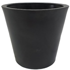 Vaso Cone 41 X 45 Cm Preto - Alpe & Aritana