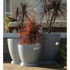 Vaso Cônico 30x36cm Polietileno Sem Prato Fibrarte