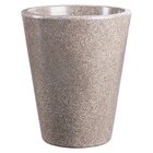 Vaso Cônico Aldora 26x18cm Pedra