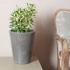 Vaso Cônico Aldora 26x18cm Pedra